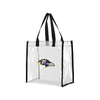Baltimore Ravens NFL Clear Reusable Bag