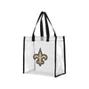 New Orleans Saints NFL Clear Reusable Bag