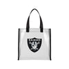 Oakland Raiders NFL Clear Reusable Bag