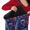 Chicago Cubs MLB Logo Love Tote Bag
