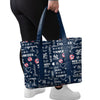 New York Yankees MLB Logo Love Tote Bag