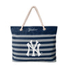 New York Yankees MLB Nautical Stripe Tote Bag