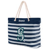 Seattle Mariners MLB Nautical Stripe Tote Bag