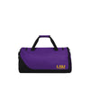 LSU Tigers NCAA Solid Big Logo Duffle Bag