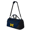 Michigan Wolverines NCAA Solid Big Logo Duffle Bag