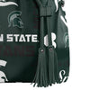 Michigan State Spartans NCAA Logo Love Cinch Purse
