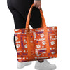 Clemson Tigers NCAA Logo Love Tote Bag