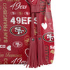 San Francisco 49ers NFL Logo Love Cinch Purse