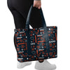 Chicago Bears NFL Logo Love Tote Bag