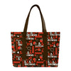 Cleveland Browns NFL Logo Love Tote Bag