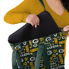 Green Bay Packers NFL Logo Love Tote Bag