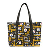 Pittsburgh Steelers NFL Logo Love Tote Bag