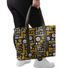 Pittsburgh Steelers NFL Logo Love Tote Bag