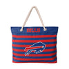 Buffalo Bills NFL Nautical Stripe Tote Bag