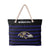 Baltimore Ravens NFL Nautical Stripe Tote Bag