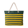 Green Bay Packers NFL Nautical Stripe Tote Bag