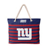 New York Giants NFL Nautical Stripe Tote Bag