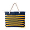 Los Angeles Chargers NFL Nautical Stripe Tote Bag