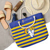 Los Angeles Rams NFL Nautical Stripe Tote Bag