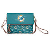 Miami Dolphins NFL Printed Collection Foldover Tote Bag
