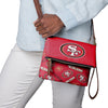 San Francisco 49ers NFL Printed Collection Foldover Tote Bag