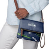 Seattle Seahawks NFL Printed Collection Foldover Tote Bag