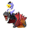 Game of Thrones™ Colorado Rockies MLB Dinger Mascot On Fire Dragon Bobblehead