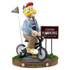 Milwaukee Brewers MLB Bernie Brewer Stranger Things Mascot On Bike Bobblehead