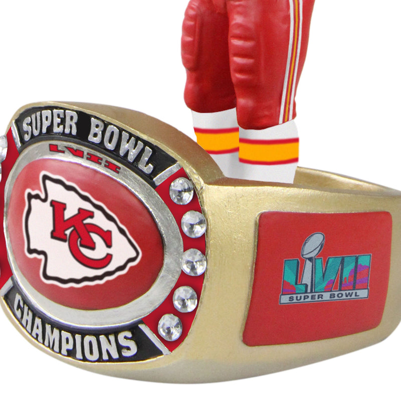 Kansas City Chiefs NFL Super Bowl LVII Champions Patrick Mahomes Ring
