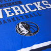 Dallas Mavericks NBA Team Property Sherpa Plush Throw Blanket