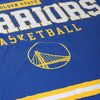 Golden State Warriors NBA Team Property Sherpa Plush Throw Blanket