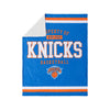 New York Knicks NBA Team Property Sherpa Plush Throw Blanket