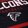 Atlanta Falcons NFL Team Property Sherpa Plush Throw Blanket