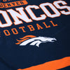 Denver Broncos NFL Team Property Sherpa Plush Throw Blanket