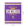 Minnesota Vikings NFL Team Property Sherpa Plush Throw Blanket