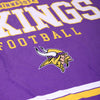 Minnesota Vikings NFL Team Property Sherpa Plush Throw Blanket