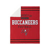 Tampa Bay Buccaneers NFL Team Property Sherpa Plush Throw Blanket