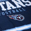 Tennessee Titans NFL Team Property Sherpa Plush Throw Blanket