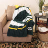 Green Bay Packers NFL Supreme Slumber Plush Throw Blanket