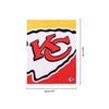 Kansas City Chiefs NFL Supreme Slumber Plush Throw Blanket