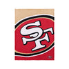 San Francisco 49ers NFL Supreme Slumber Plush Throw Blanket