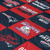 New England Patriots NFL Team Pride Patches Quilt