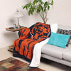 Chicago Bears NFL Big Game Sherpa Lined Throw Blanket