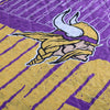 Minnesota Vikings NFL Big Game Sherpa Lined Throw Blanket