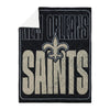 New Orleans Saints NFL Big Game Sherpa Lined Throw Blanket