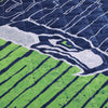 Seattle Seahawks NFL Big Game Sherpa Lined Throw Blanket