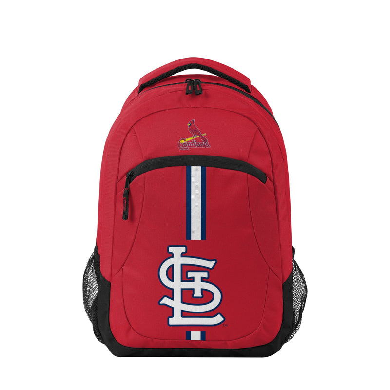 ST. LOUIS CARDINALS ~ Official MLB Team Logo Blue & Red Book Bag Backpack ~  New!