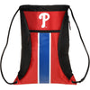 Philadelphia Phillies MLB Big Stripe Zipper Drawstring Backpack