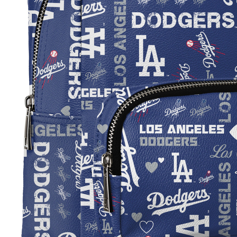 MLB Los Angeles Dodgers Print Mini-Backpack
