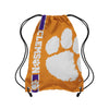 Clemson Tigers NCAA Big Logo Drawstring Backpack